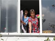 соц работники с. Петропавловка помыли окна у обслуживаемых